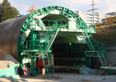 Projekt Tunnel Gewölbeschalung Biel - Schweiz