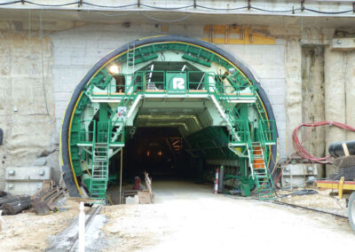 Project Tunnel arch formwork Biel - Switzerland