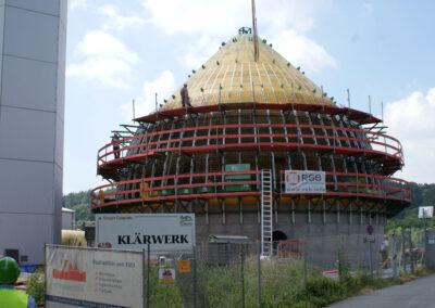 Egg-shaped digester Coburg - Germany