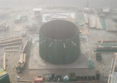 Wind tower foundation in Cuxhaven - Germany