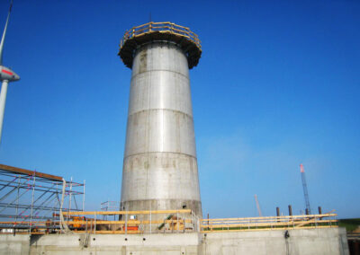 Wind tower foundation in Cuxhaven - Germany