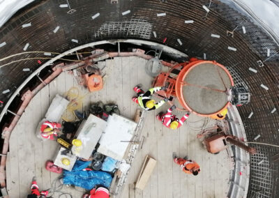 Lüftungsschacht Koralmtunnel KAT 2 in Deutschlandsberg - Österreich