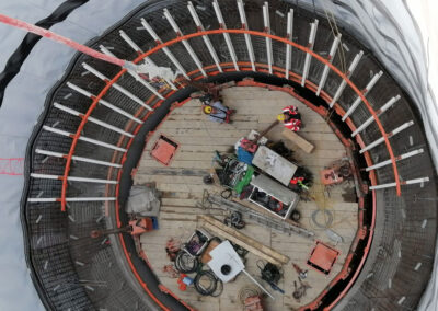 Lüftungsschacht Koralmtunnel KAT 2 in Deutschlandsberg - Österreich