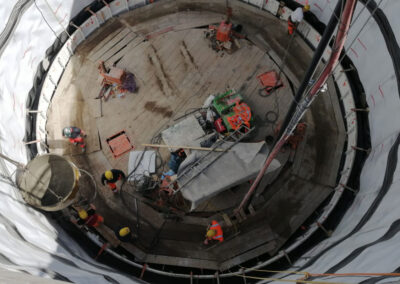 Lüftungsschacht Koralmtunnel KAT 2 in Deutschlandsberg - Österreich