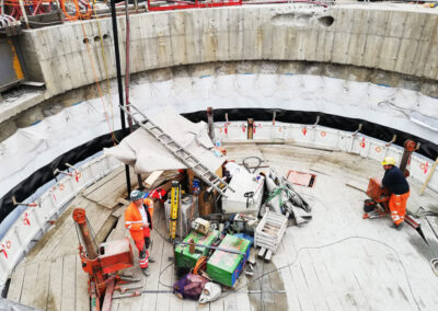 Lüftungsschacht Koralmtunnel KAT 2 in Deutschlandsberg - Österreich