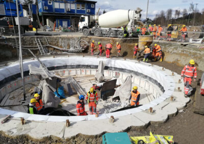 Lüftungsschacht Koralmtunnel KAT 2 in Deutschlandsberg - Österreich