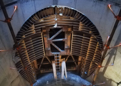 Lüftungsschacht Koralmtunnel KAT 2 in Deutschlandsberg - Österreich