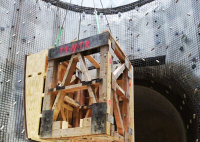 Lüftungsschacht Koralmtunnel KAT 2 in Deutschlandsberg - Österreich