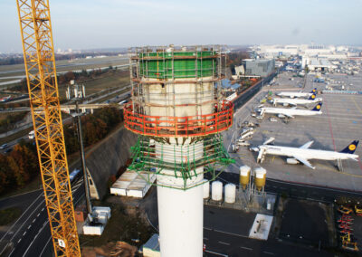 Projekt Radarturm Flughafen Frankfurt - Deutschland