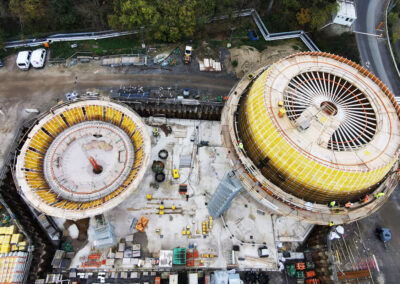 Egg-shaped digester Hanover - Germany