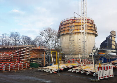 Egg-shaped digester Hanover - Germany