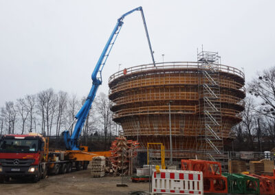 Egg-shaped digester Hanover - Germany