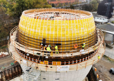 Egg-shapped digester Hanover - Germany