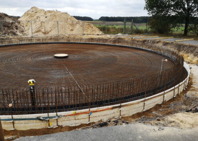 Sludge storage tank in Helstorf - Germany