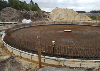 Sludge storage tank in Helstorf - Germany