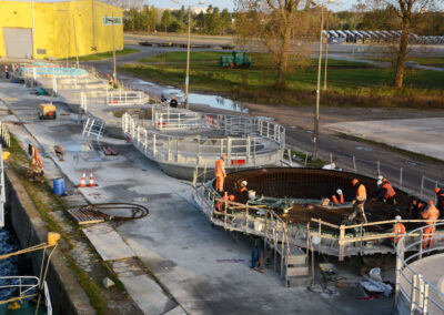 Moorings for offshore monopile wind towers in Hornsea - United Kingdom