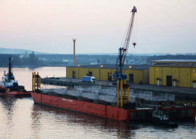 Moorings for offshore monopile wind towers in Hornsea - United Kingdom