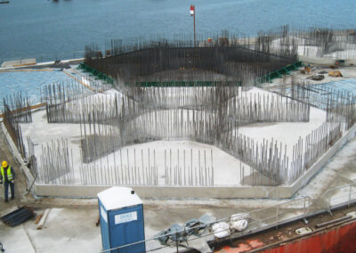 Gravity Foundations (GBF) in Karehamn - Sweden