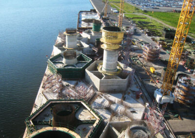 Gravity Foundations (GBF) in Karehamn - Sweden