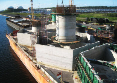 Gravity Foundations (GBF) in Karehamn - Sweden