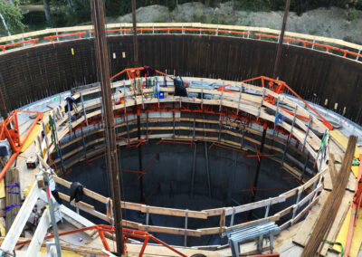 Digester and primary settling tank in Korneuburg - Austria