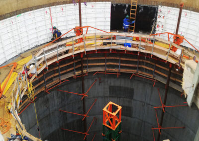 Digester and primary settling tank in Korneuburg - Austria