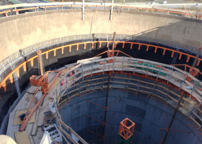 Digester and primary settling tank in Korneuburg - Austria