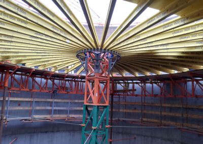 Digester and primary settling tank in Korneuburg - Austria