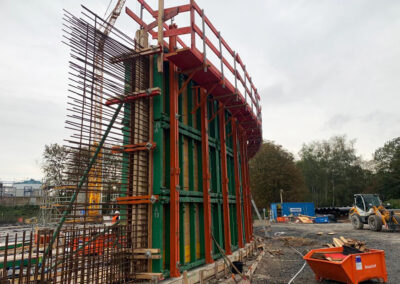 Secondary clarifier with funnel in Leverkusen - Germany