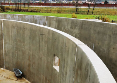 Secondary clarifier Oberaudorf wastewater treatment plant - Germany