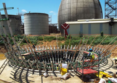 Egg-shapped digester Pietermaritzburg - South Africa