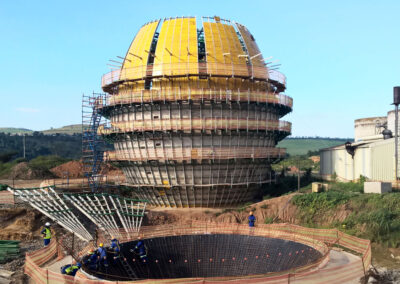 Egg-shapped digester Pietermaritzburg - South Africa