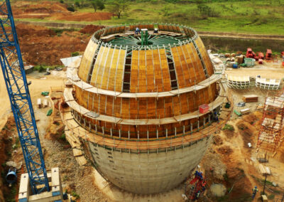 Egg-shapped digester Pietermaritzburg - South Africa