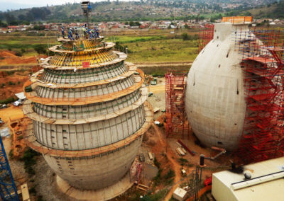 Egg-shapped digester Pietermaritzburg - South Africa