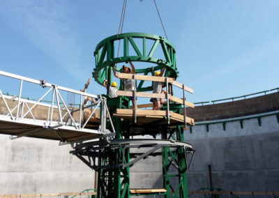 Anaerobic reactor and secondary clarifier Pischelsdorf - Austria