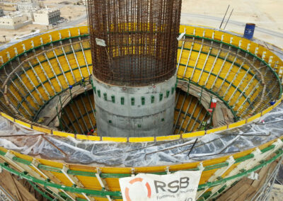 Wasserturm Riyadh GAC, Saudi Arabien