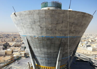 Wasserturm Riyadh GAC, Saudi Arabien