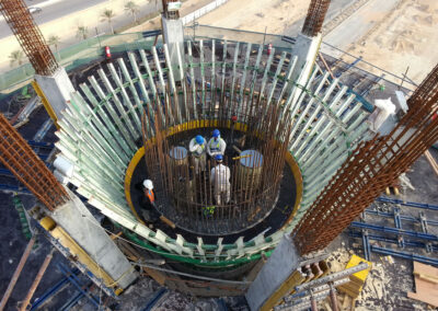 Wasserturm Riyadh GAC, Saudi Arabien