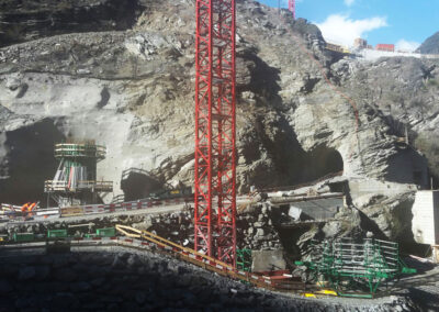 Chinegga Brücke, Umfahrung Stalden - Schweiz