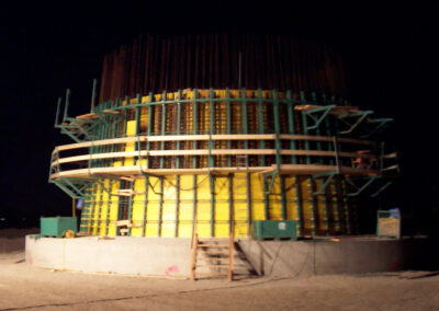 Projekt Windkraftturm mit Fundament in Cuxhaven - Deutschland