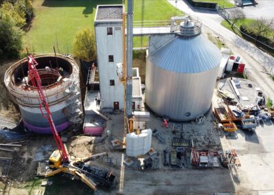 Faulturm mit innenliegender Schlammtasche von RSB Formwork Technology in Markersdorf - Österreich