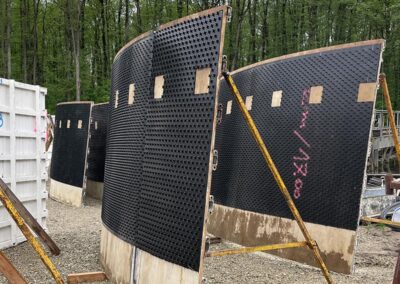 Bau des Faulturmes von RSB Formwork Technology GmbH bekommt die Kläranlage eine eigene Schlammbehandlung und die Möglichkeit Biogas zu nutzen