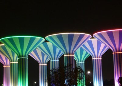 Wassertürme in Jaber Al Ahmed City - Kuwait