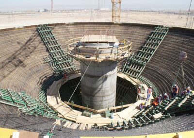 Wassertürme in Sabah Al Ahmed Sea City - Kuwait - Geschalt mit der Trägerschalung von RSB Formwork Technology