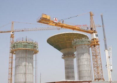 Wassertürme in Sabah Al Ahmed Sea City - Kuwait - Geschalt mit der Trägerschalung von RSB Formwork Technology