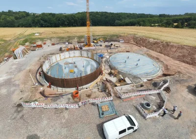 Trinkwasser Hochbehälter Schmölln / Deutschland