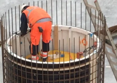 Mittelbauwerk Teningen / Deutschland