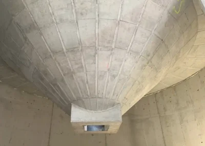 Trichter im Malzsilo Puurs / Belgien